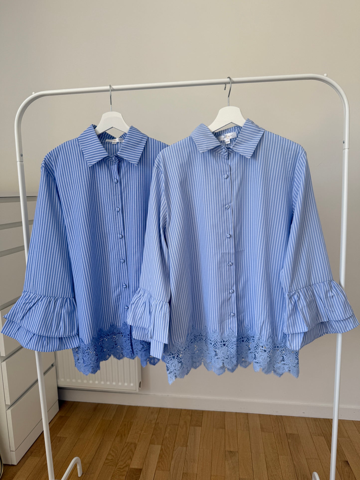 CHEMISE À VOLANTS SALOUA