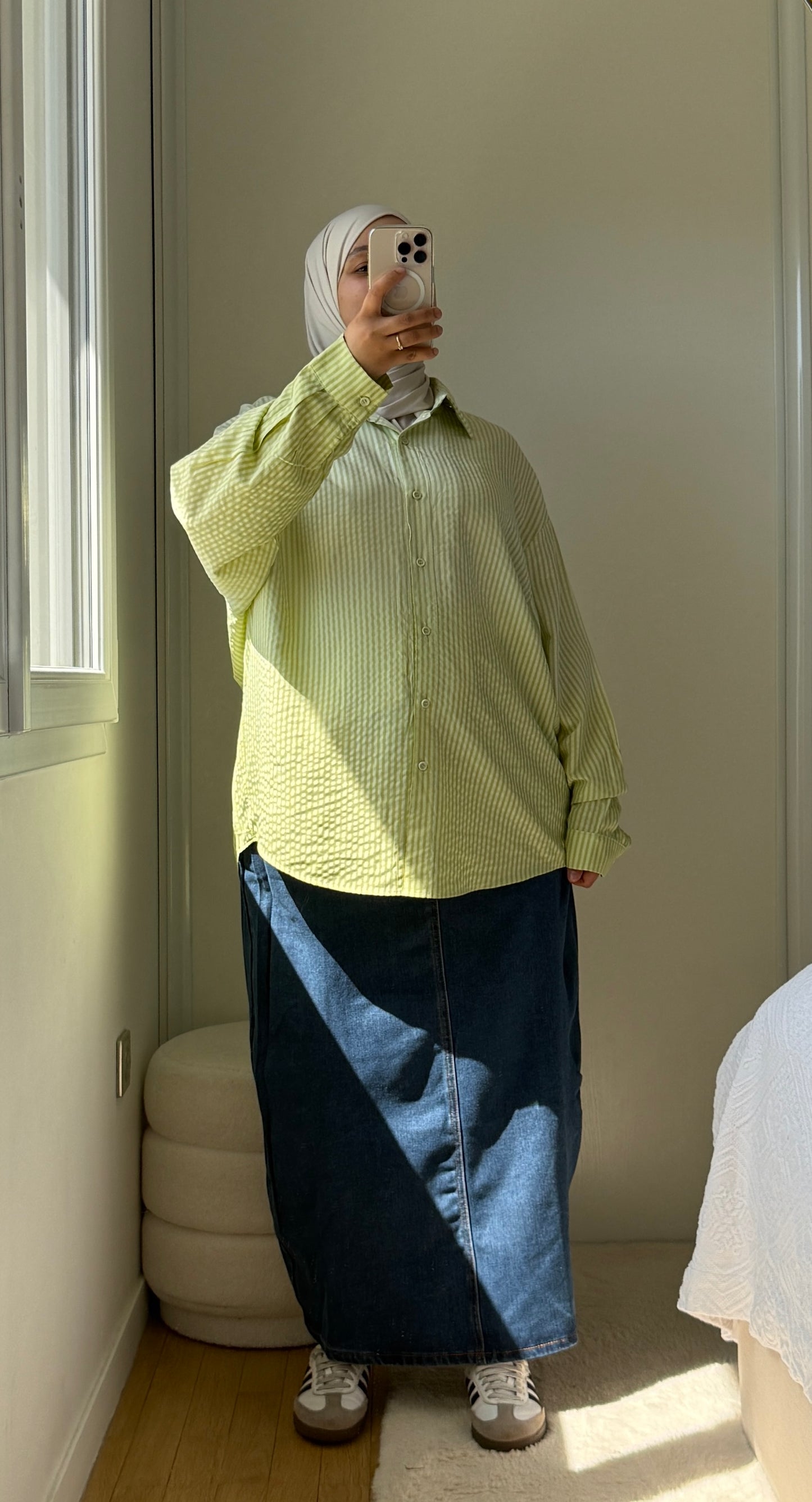 CHEMISE À RAYURE CHADIA