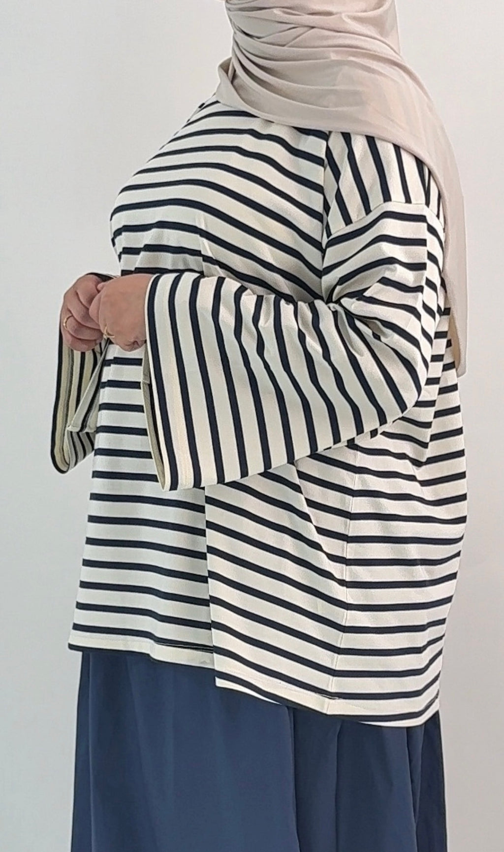 T-SHIRT MARINIÈRE COTON