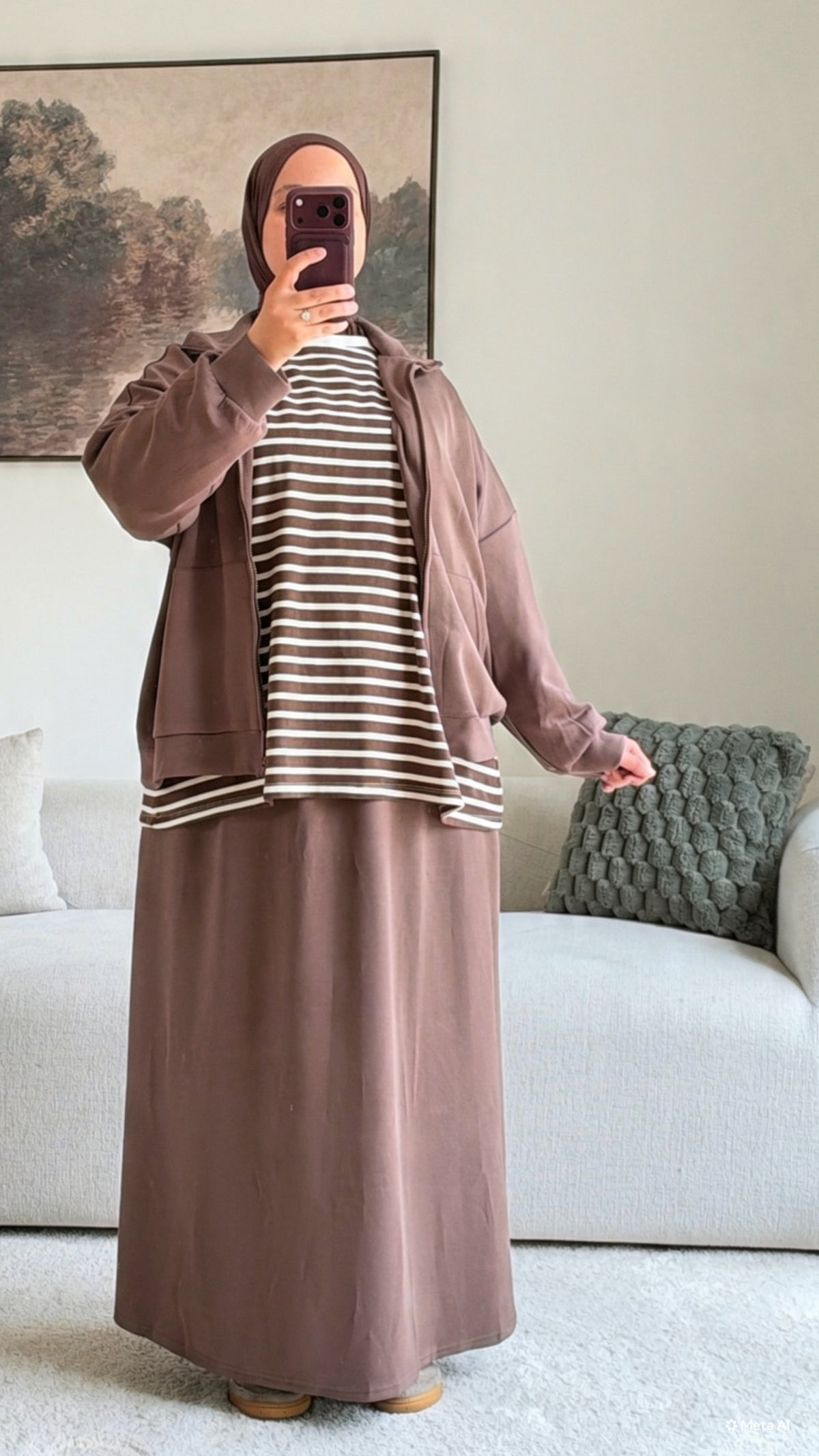 ENSEMBLE COMFY JUPE