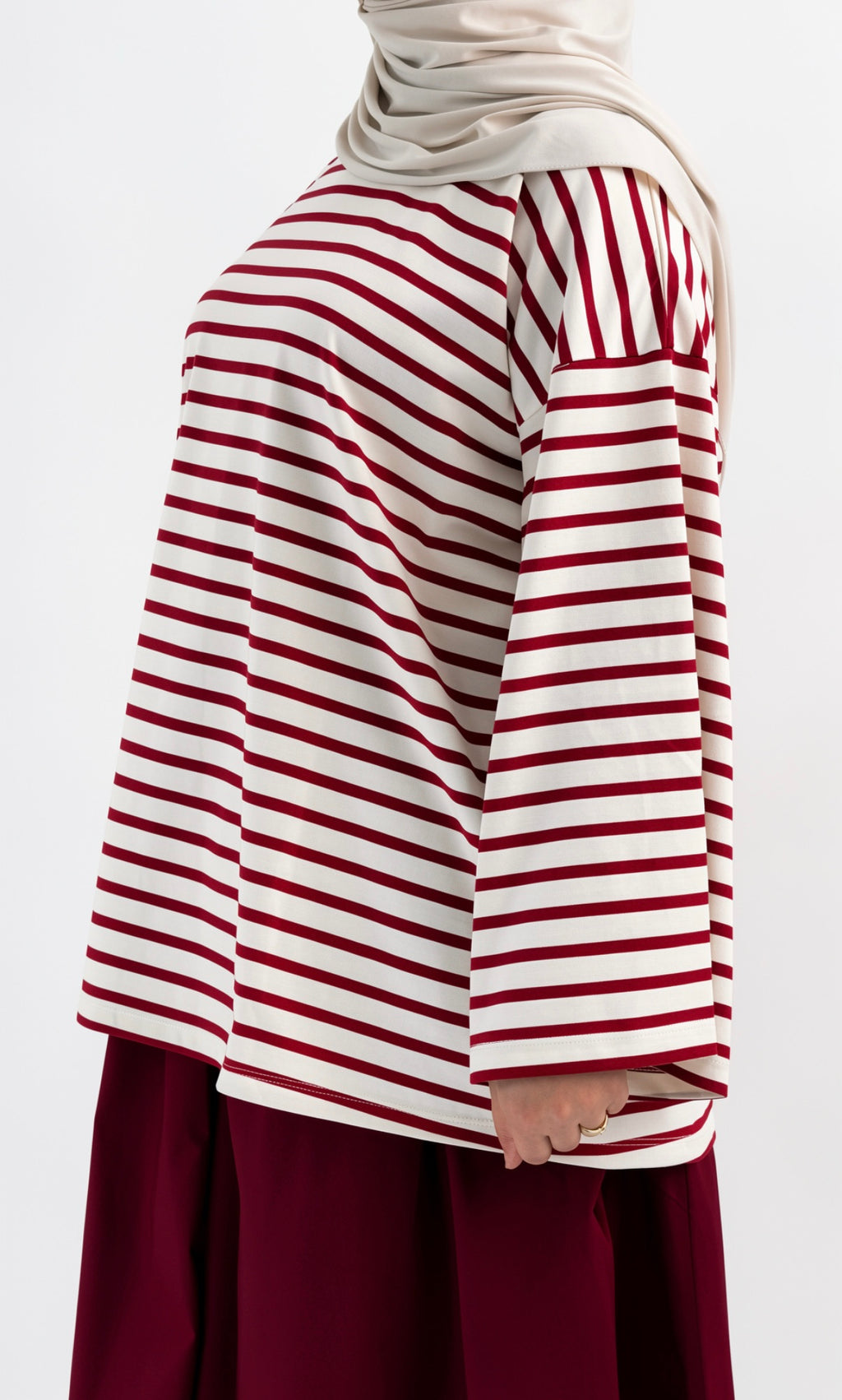 T-SHIRT MARINIÈRE COTON