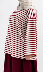 T-SHIRT MARINIÈRE COTON