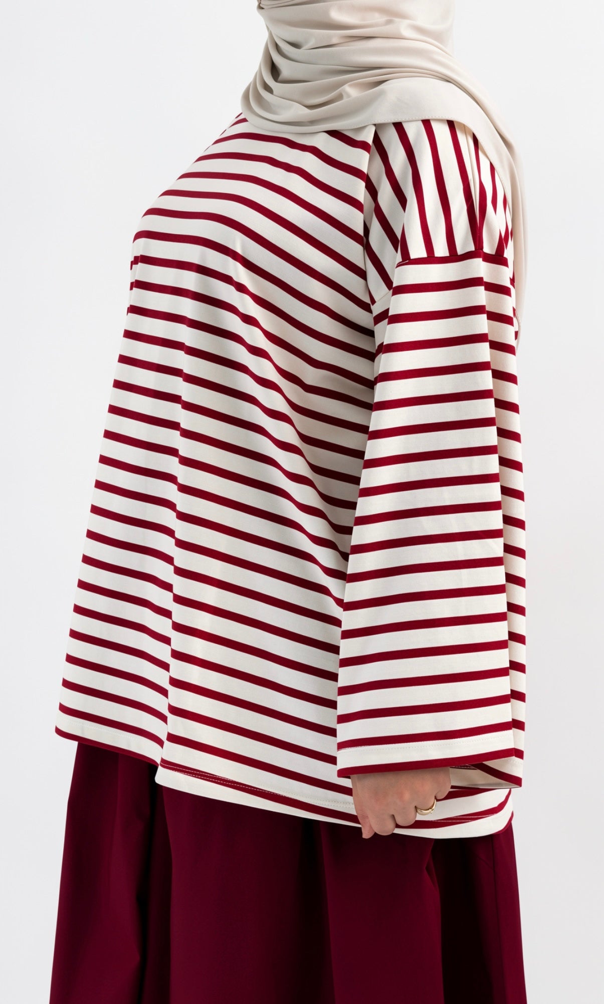 T-SHIRT MARINIÈRE COTON