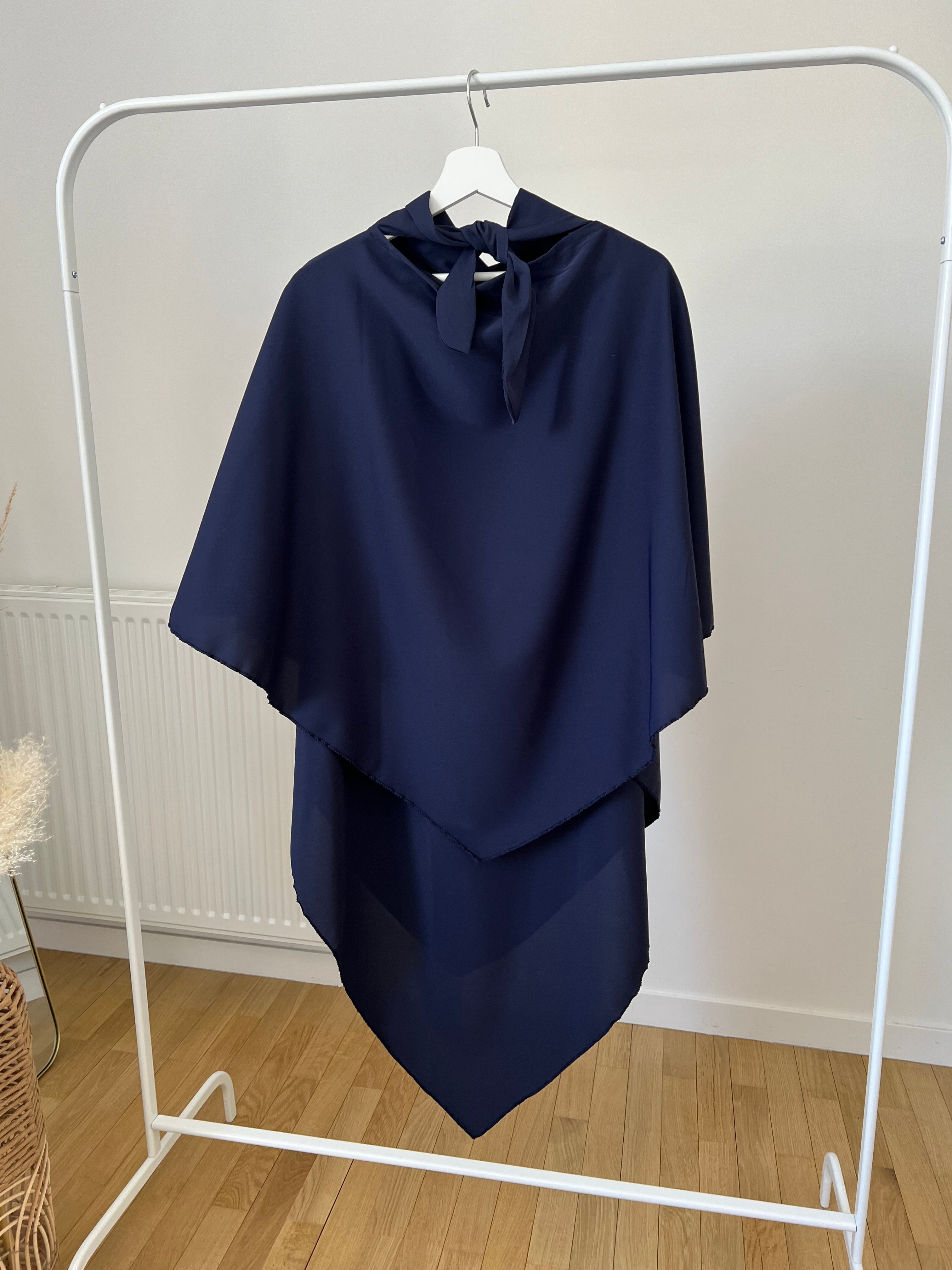 KHIMAR 2 VOILES SOIE DE MEDINE