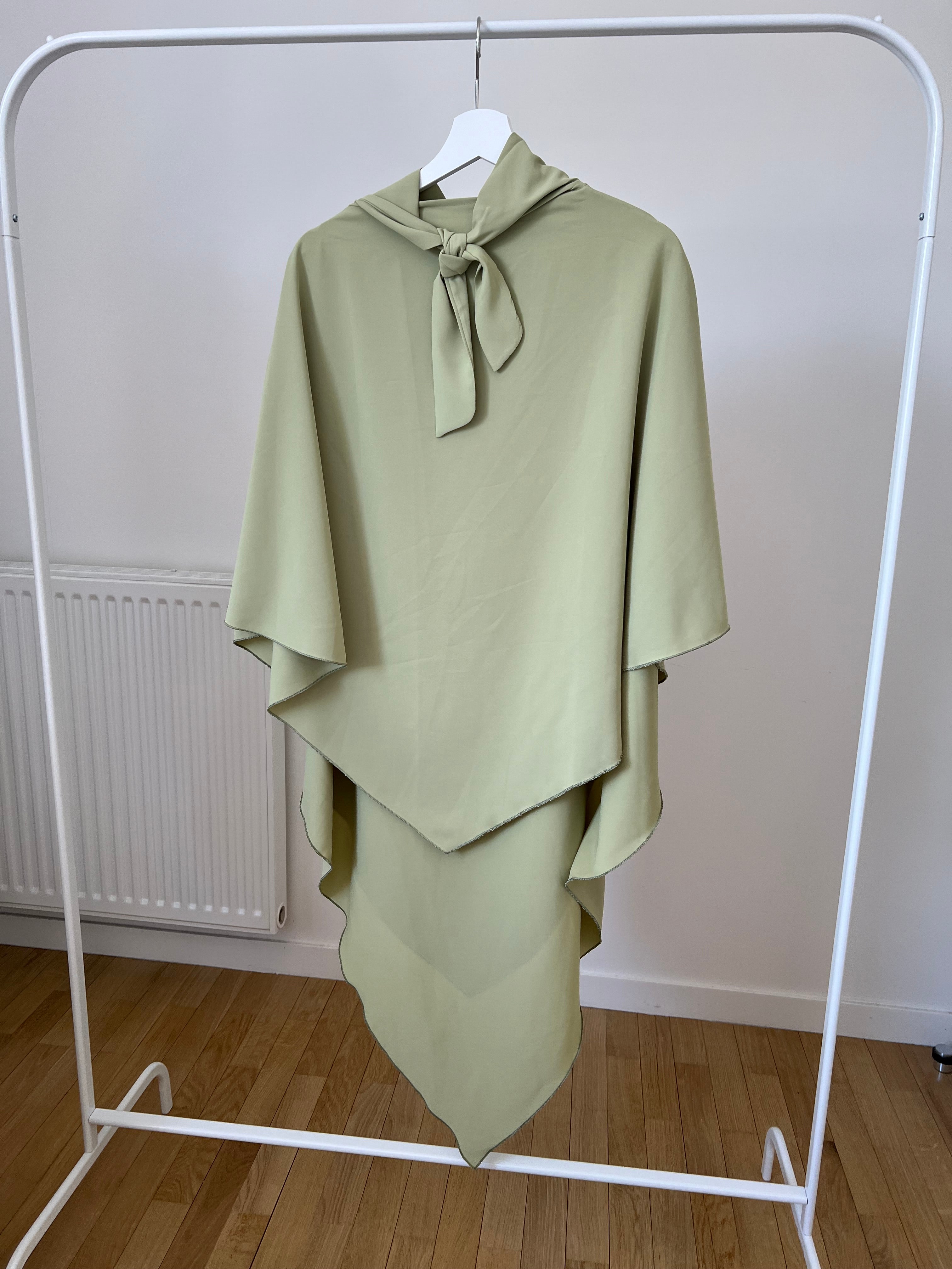 KHIMAR 2 VOILES SOIE DE MEDINE