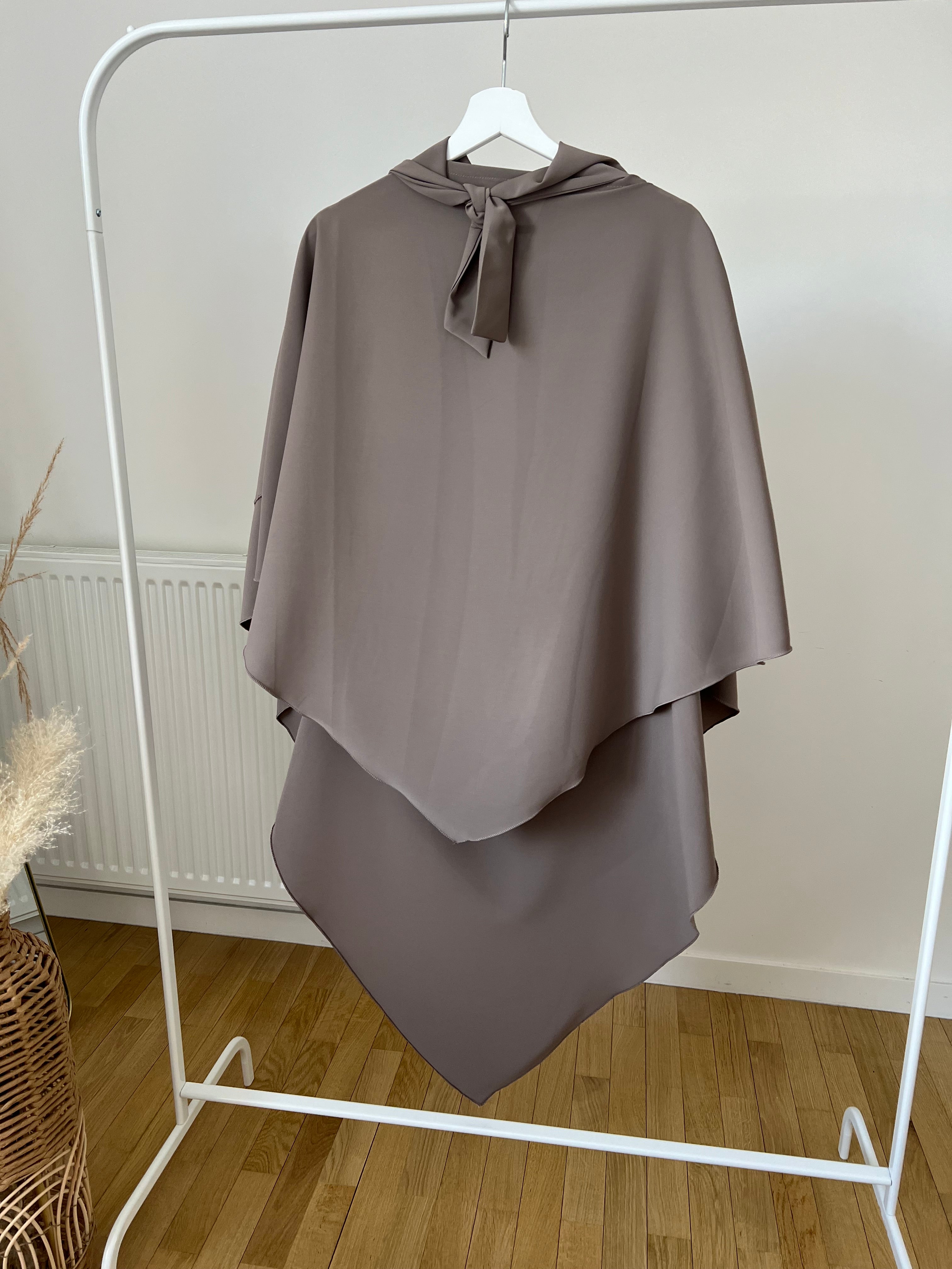 KHIMAR 2 VOILES SOIE DE MEDINE