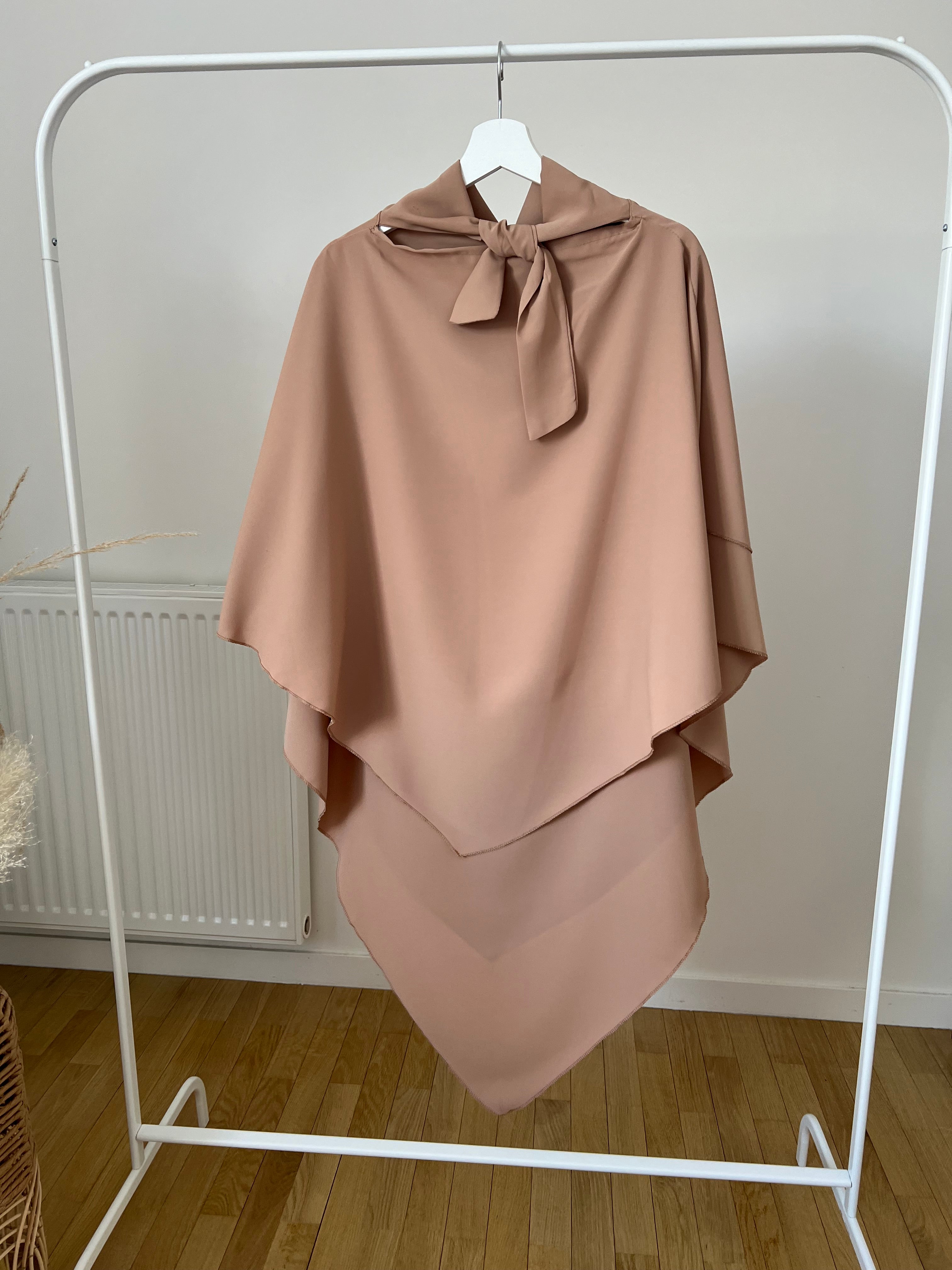 KHIMAR 2 VOILES SOIE DE MEDINE