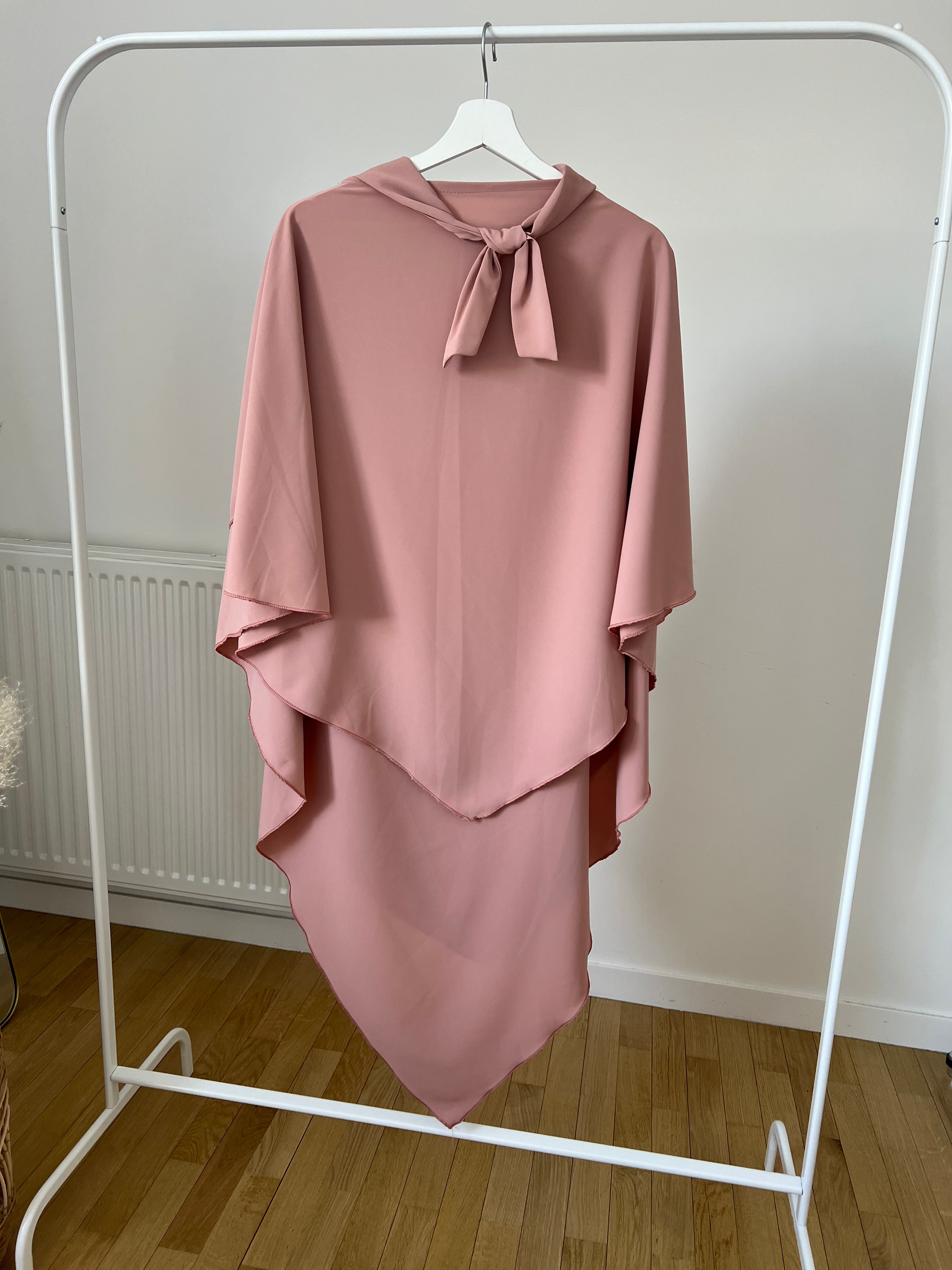 KHIMAR 2 VOILES SOIE DE MEDINE