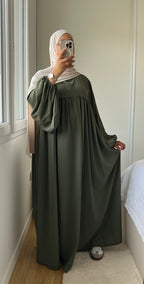 ABAYA SELMA SOIE DE MÉDINE
