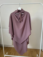 KHIMAR 2 VOILES SOIE DE MEDINE