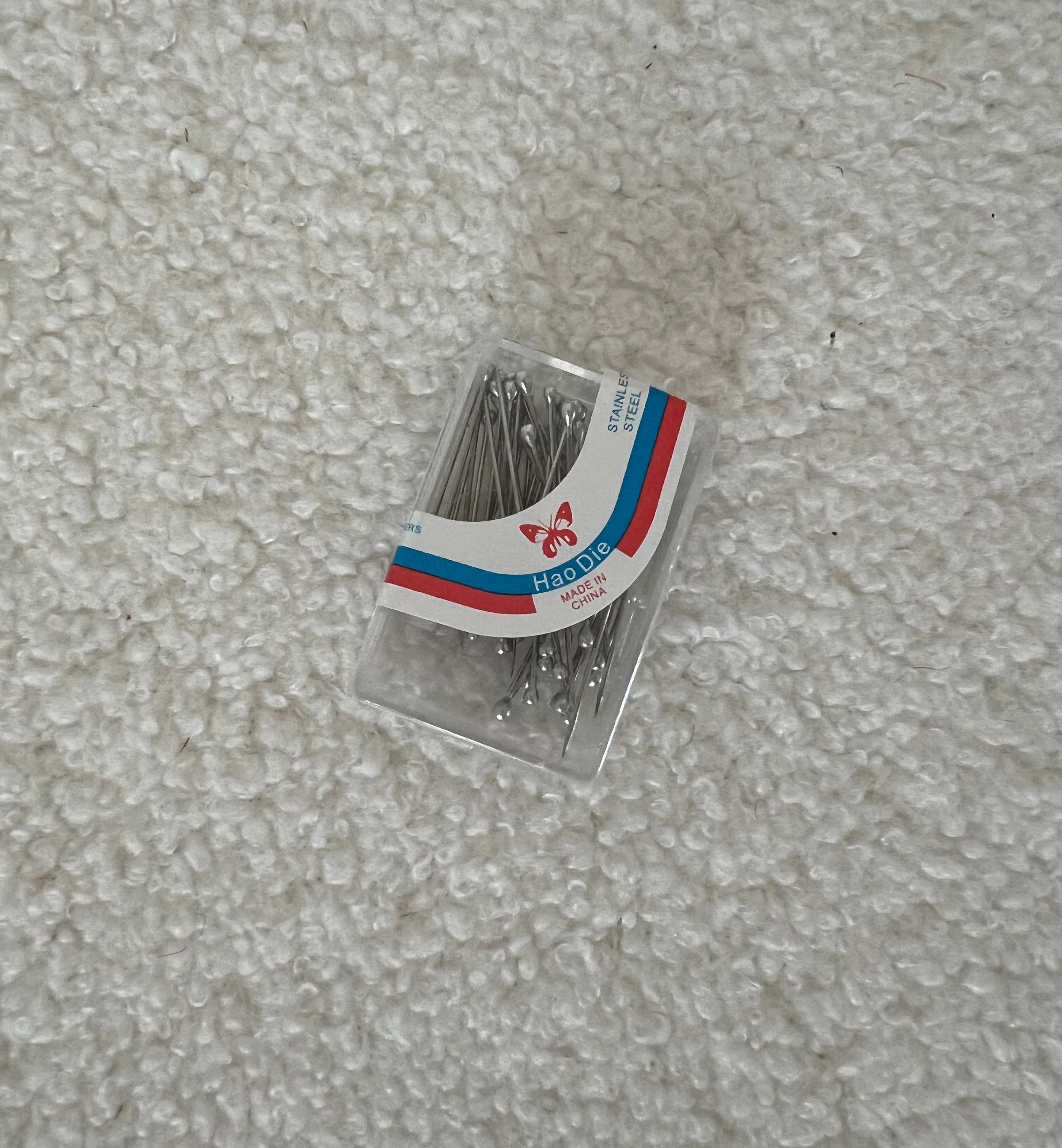 Boite 40 aiguilles métalliques