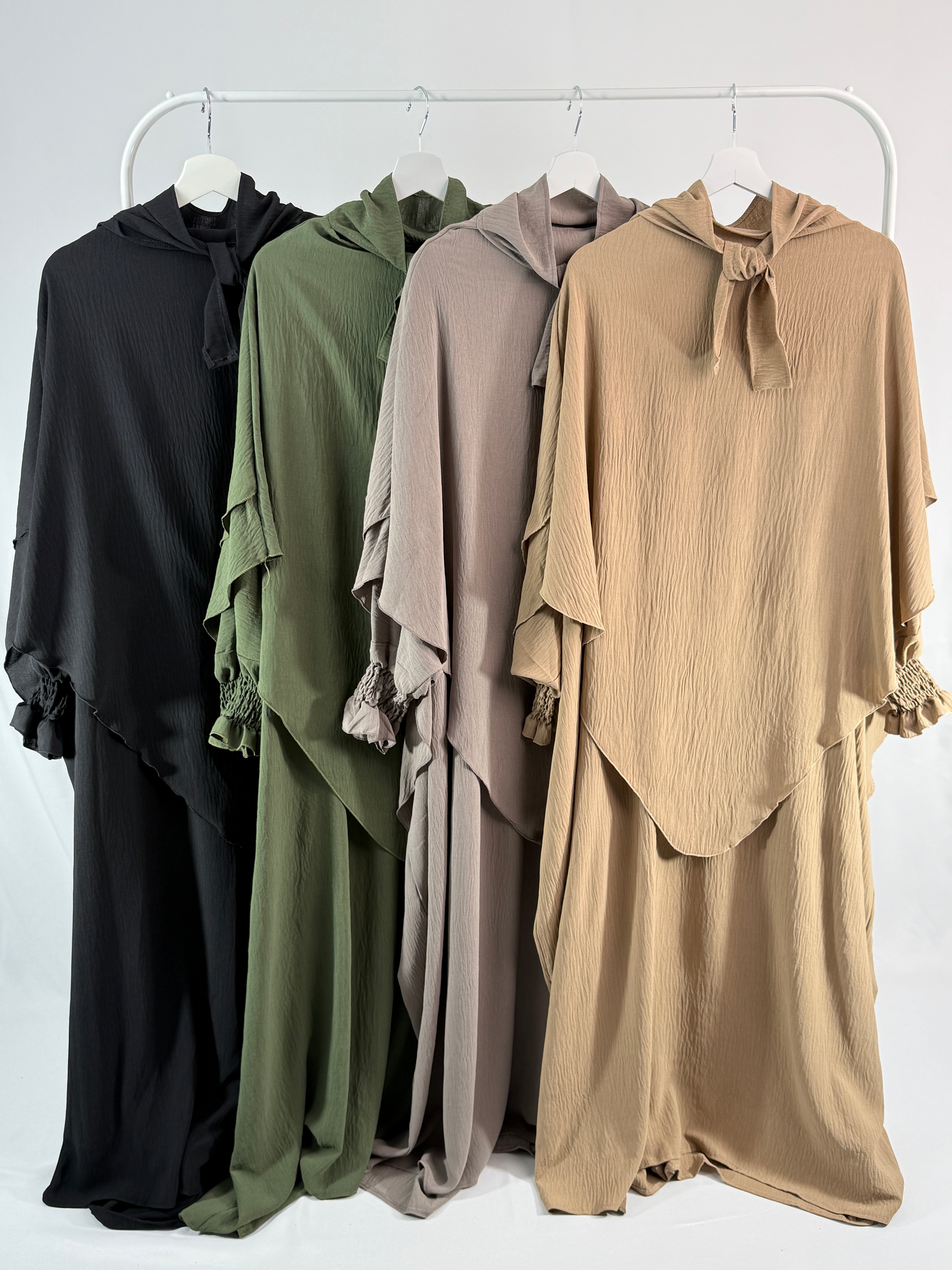 ENSEMBLE ABAYA KHIMAR SMAHANE