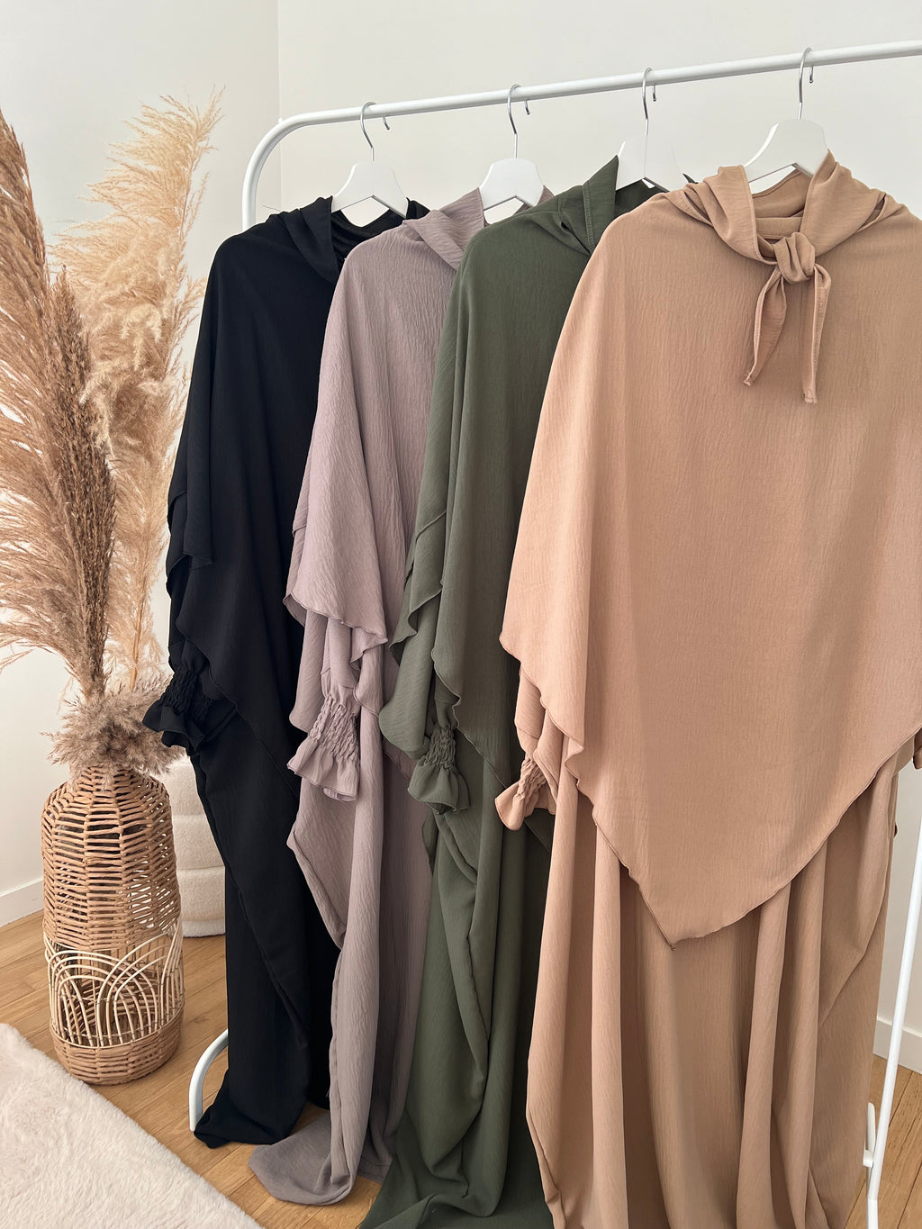 ENSEMBLE ABAYA KHIMAR SMAHANE