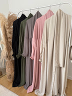 ABAYA ASMA AVEC HIJAB INTÉGRÉ