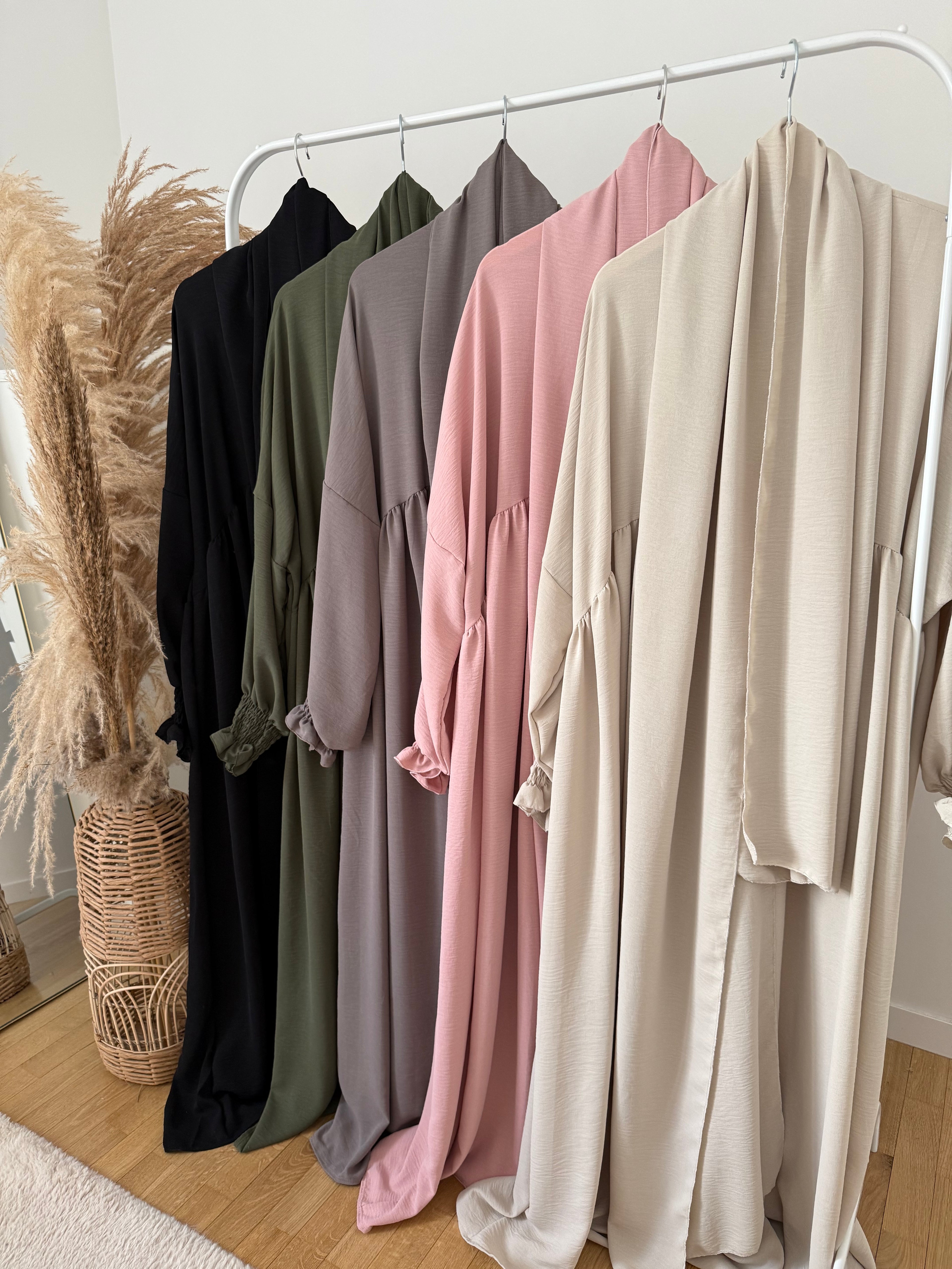ABAYA ASMA AVEC HIJAB INTÉGRÉ