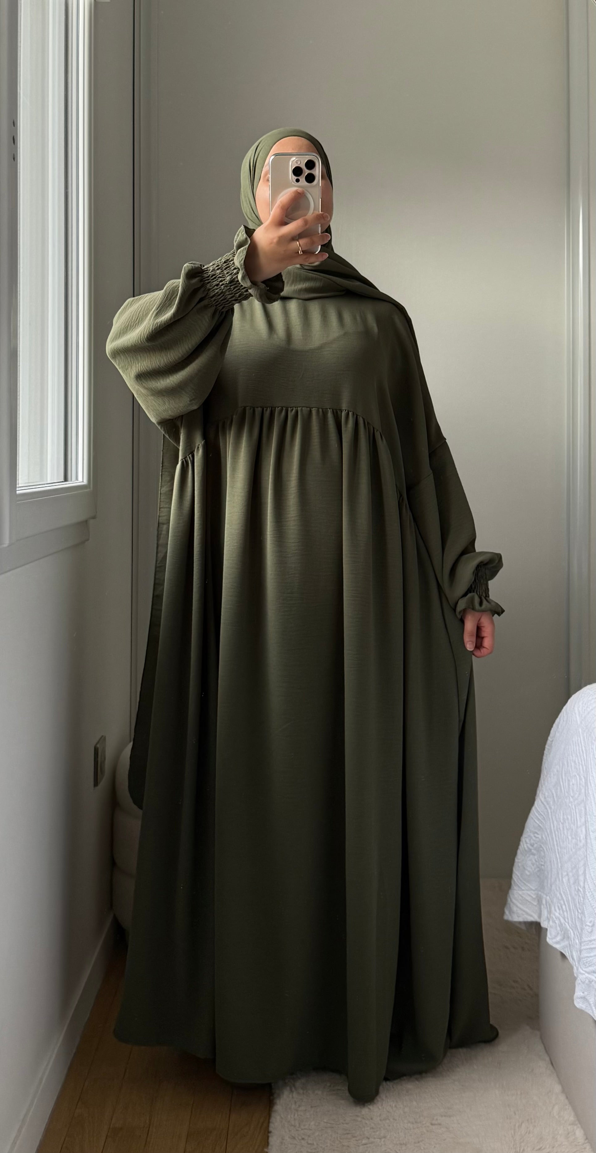 ABAYA ASMA AVEC HIJAB INTÉGRÉ