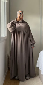 ABAYA ASMA AVEC HIJAB INTÉGRÉ
