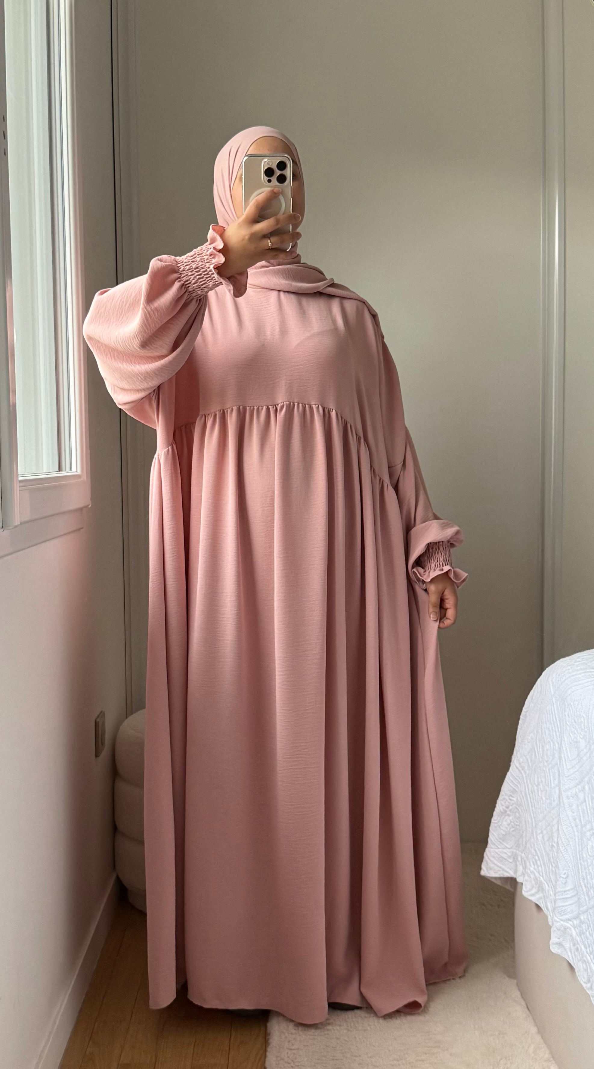 ABAYA ASMA AVEC HIJAB INTÉGRÉ