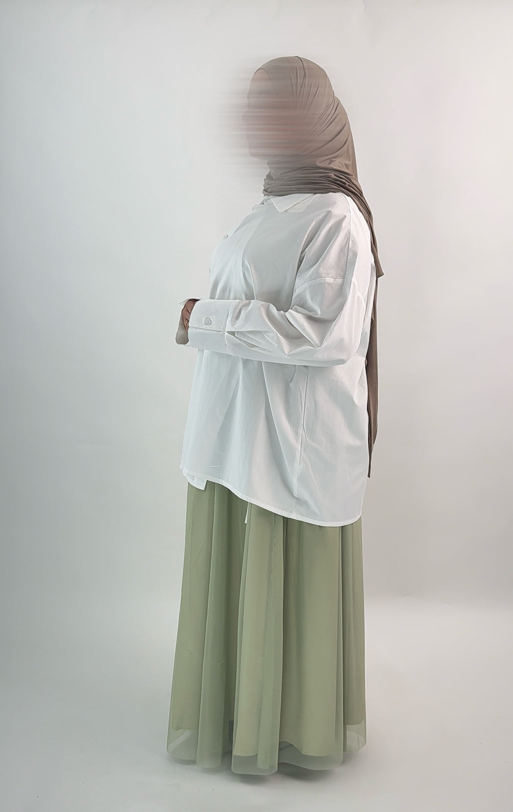 CHEMISE OVERSIZE CACHE-COEUR