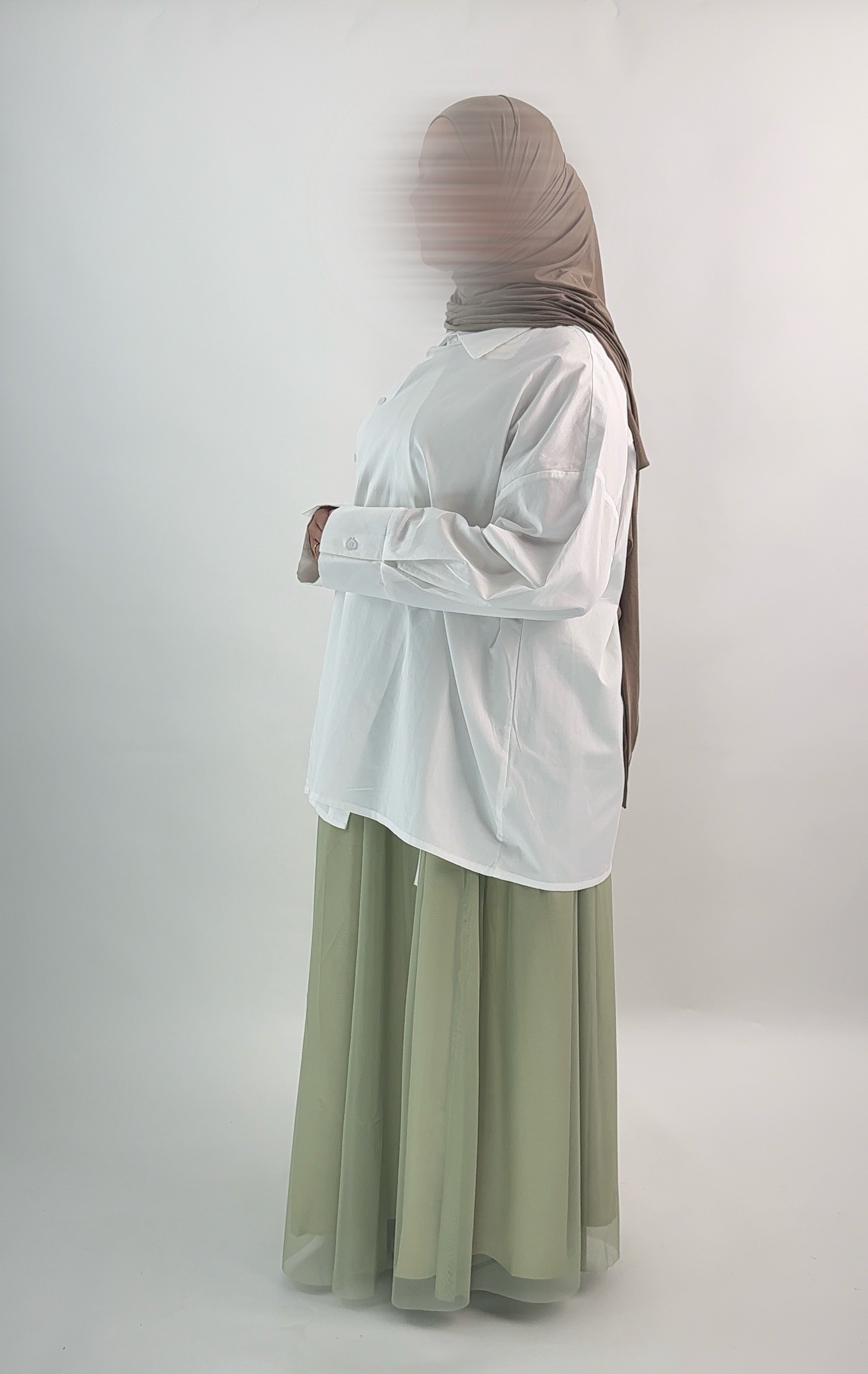 CHEMISE OVERSIZE CACHE-COEUR