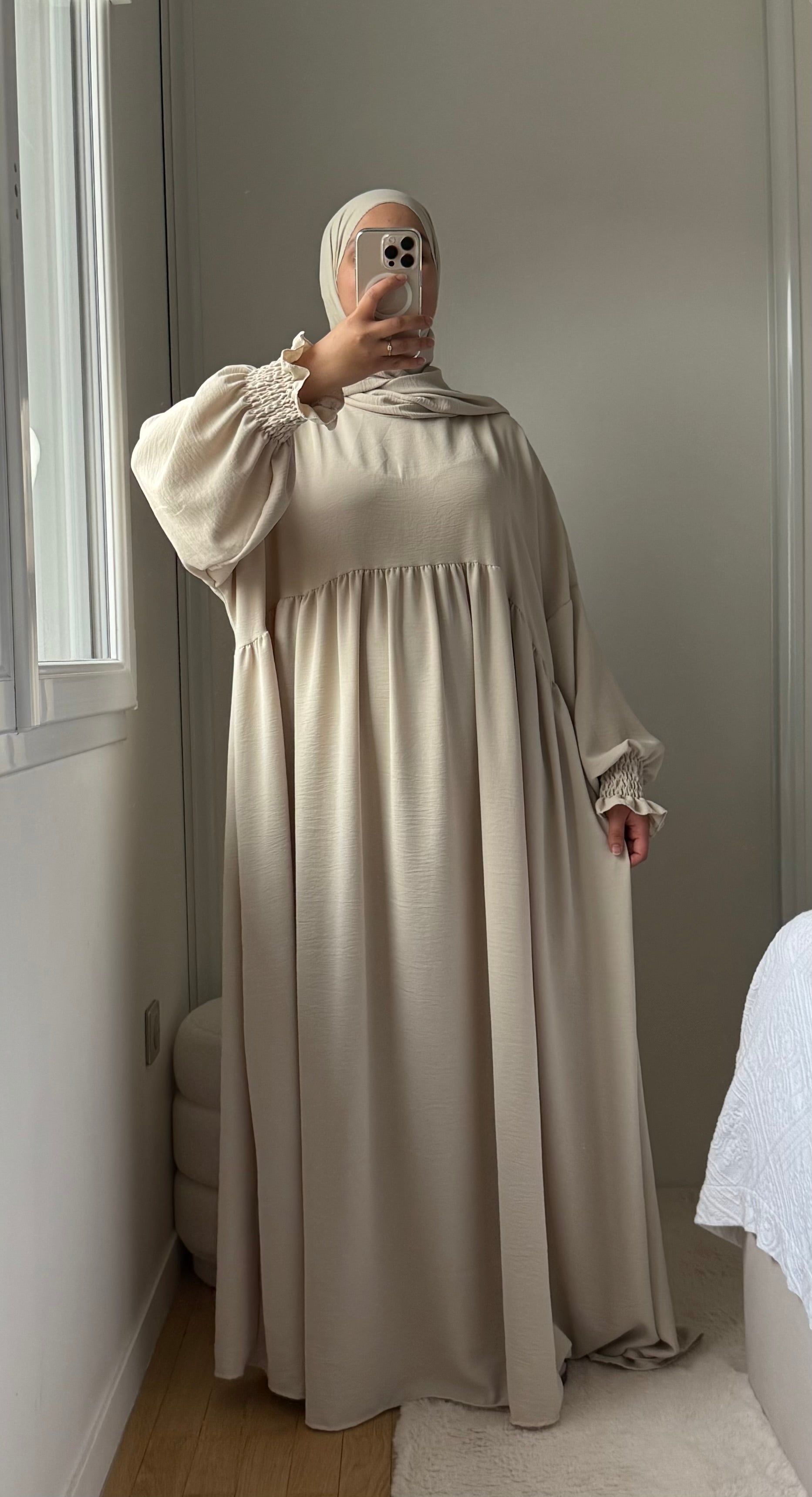 ABAYA ASMA AVEC HIJAB INTÉGRÉ