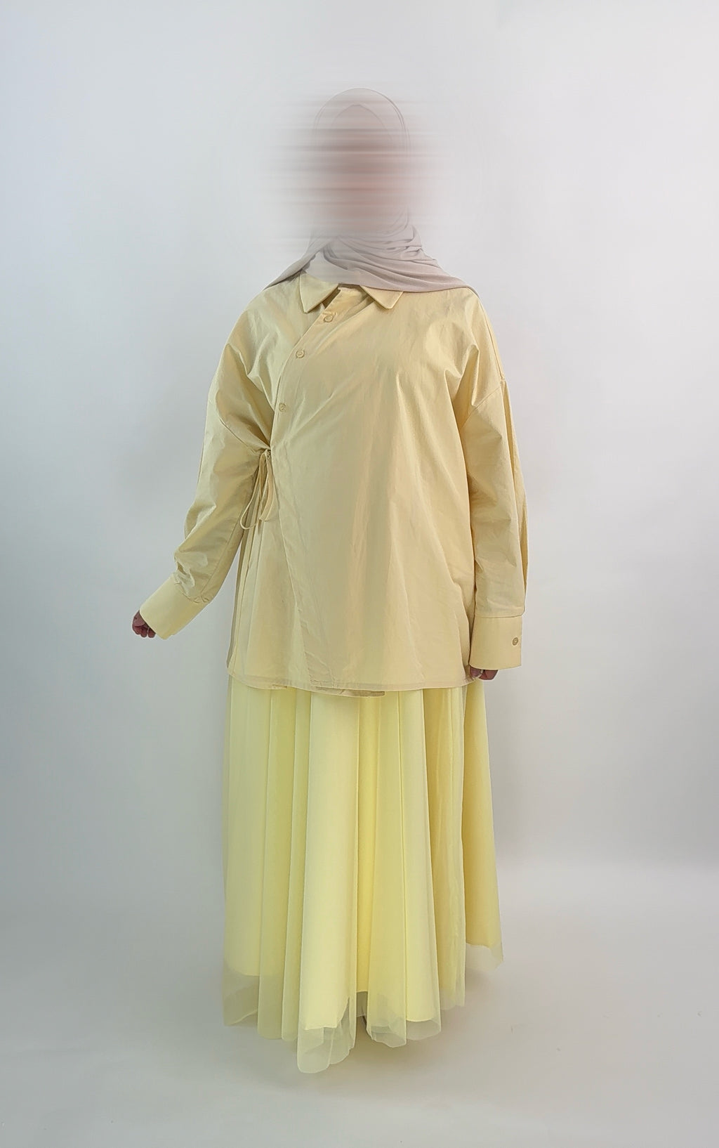 CHEMISE OVERSIZE CACHE-COEUR
