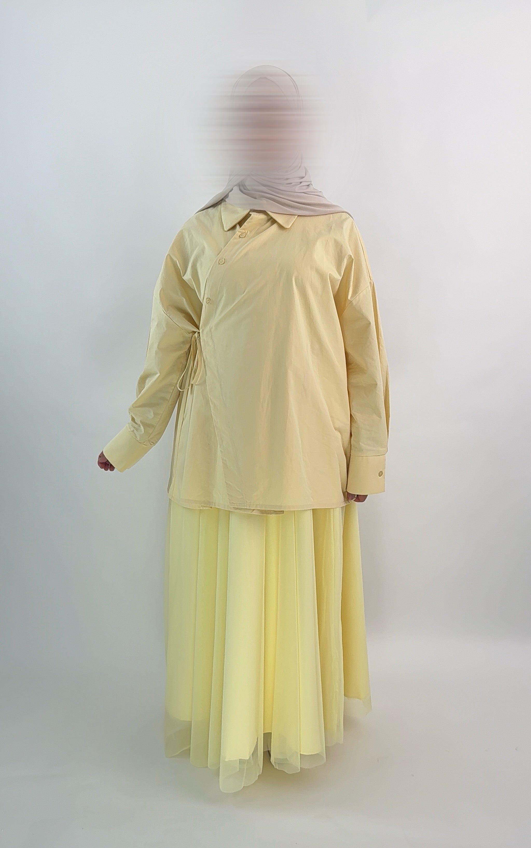 CHEMISE OVERSIZE CACHE-COEUR
