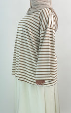 T-SHIRT MARINIÈRE COTON