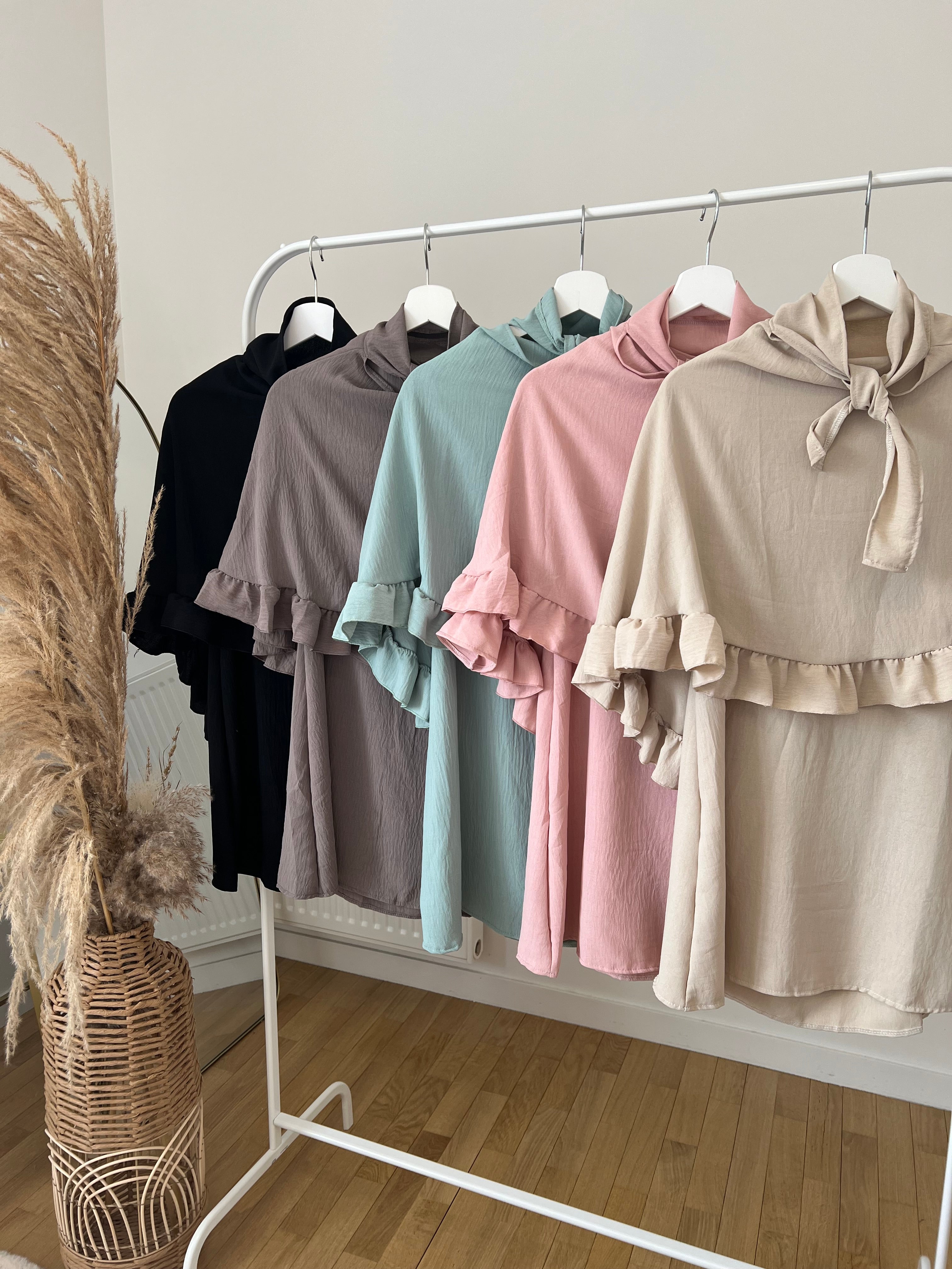 ENSEMBLE ABAYA KHIMAR MÈRE/FILLE AYA (VERSION FILLE)