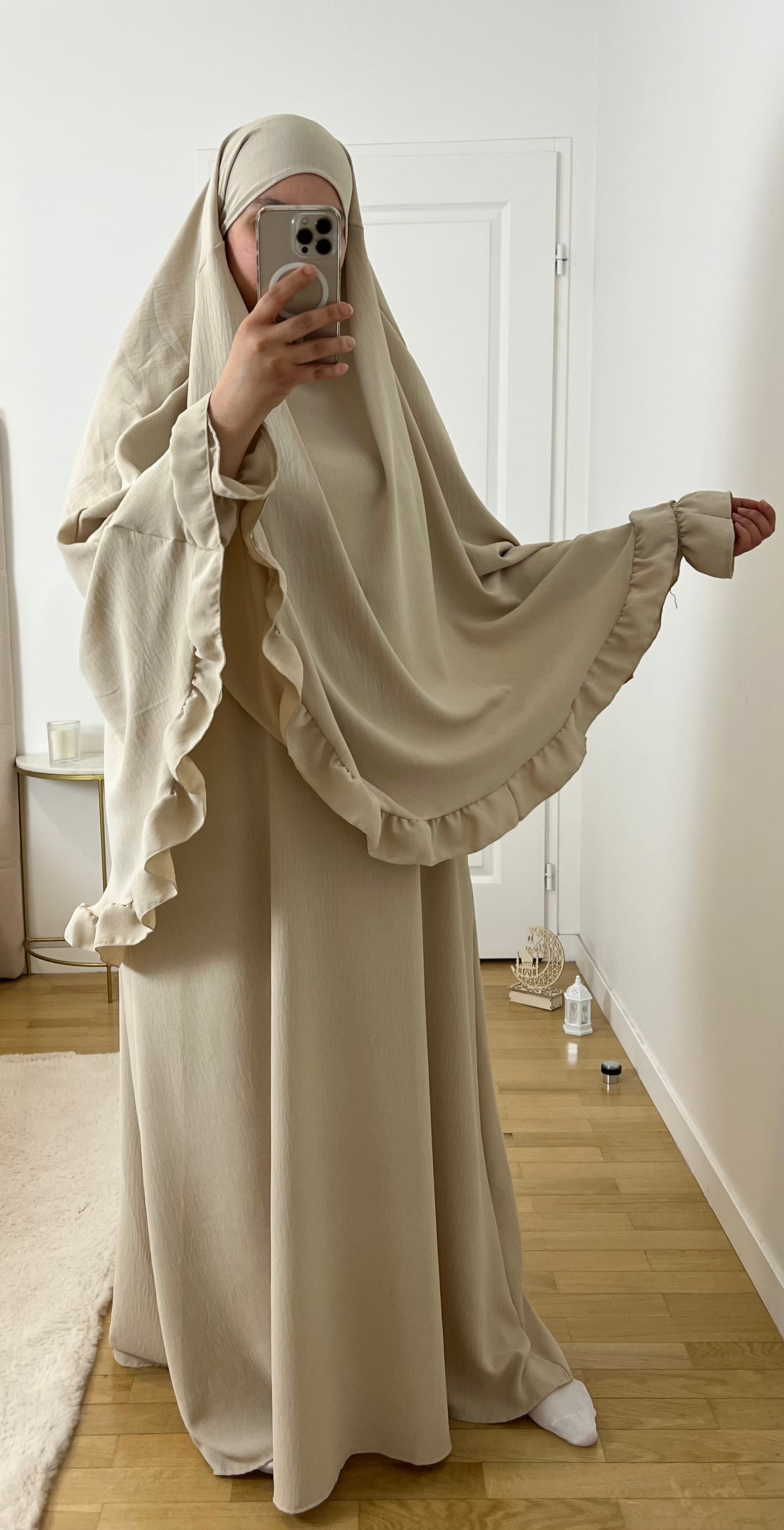 ENSEMBLE ABAYA MÈRE/FILLE AYA (VERSION MÈRE)