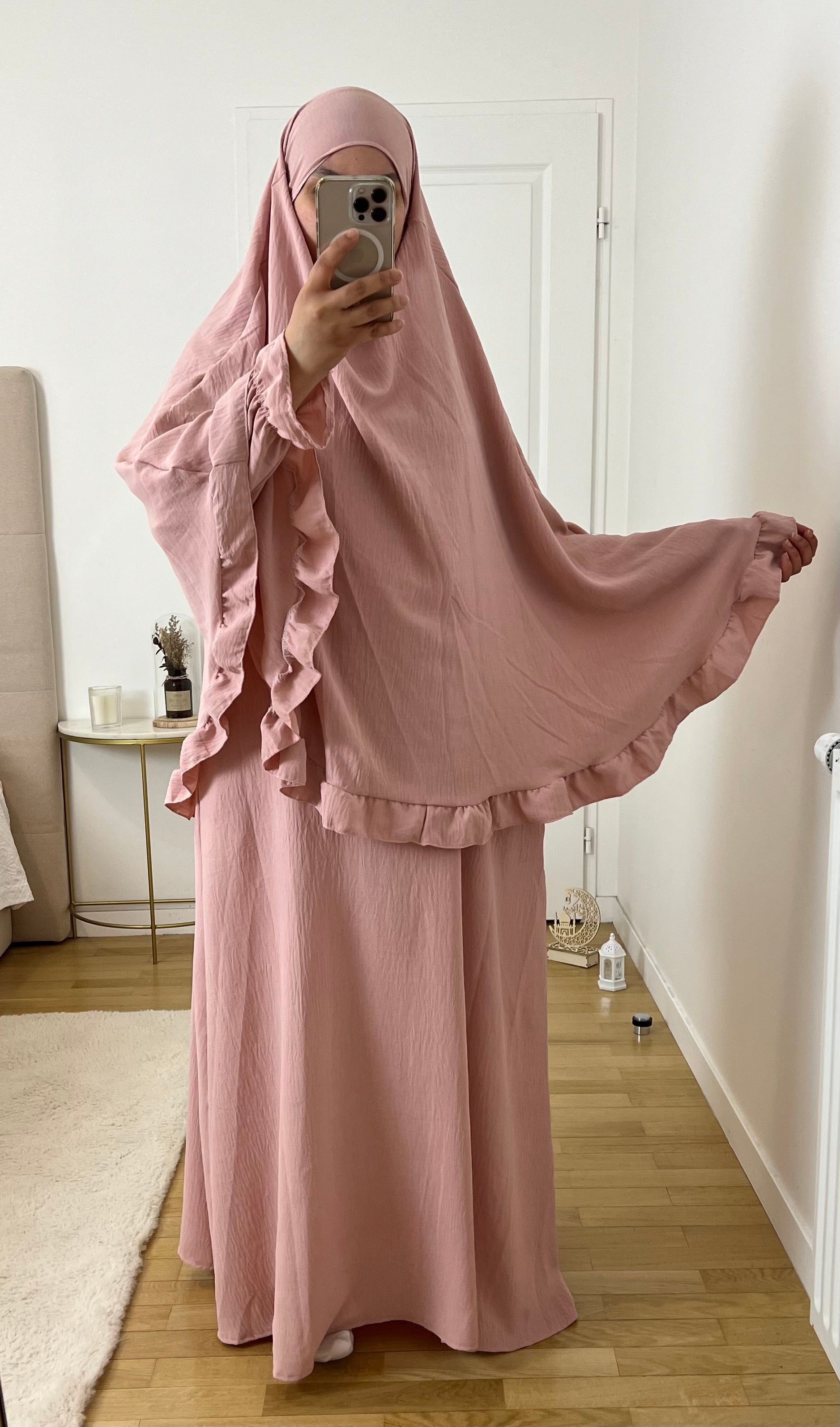 ENSEMBLE ABAYA MÈRE/FILLE AYA (VERSION MÈRE)