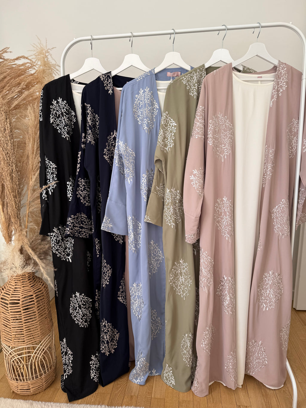 SET ABAYA KIMONO BALQIS