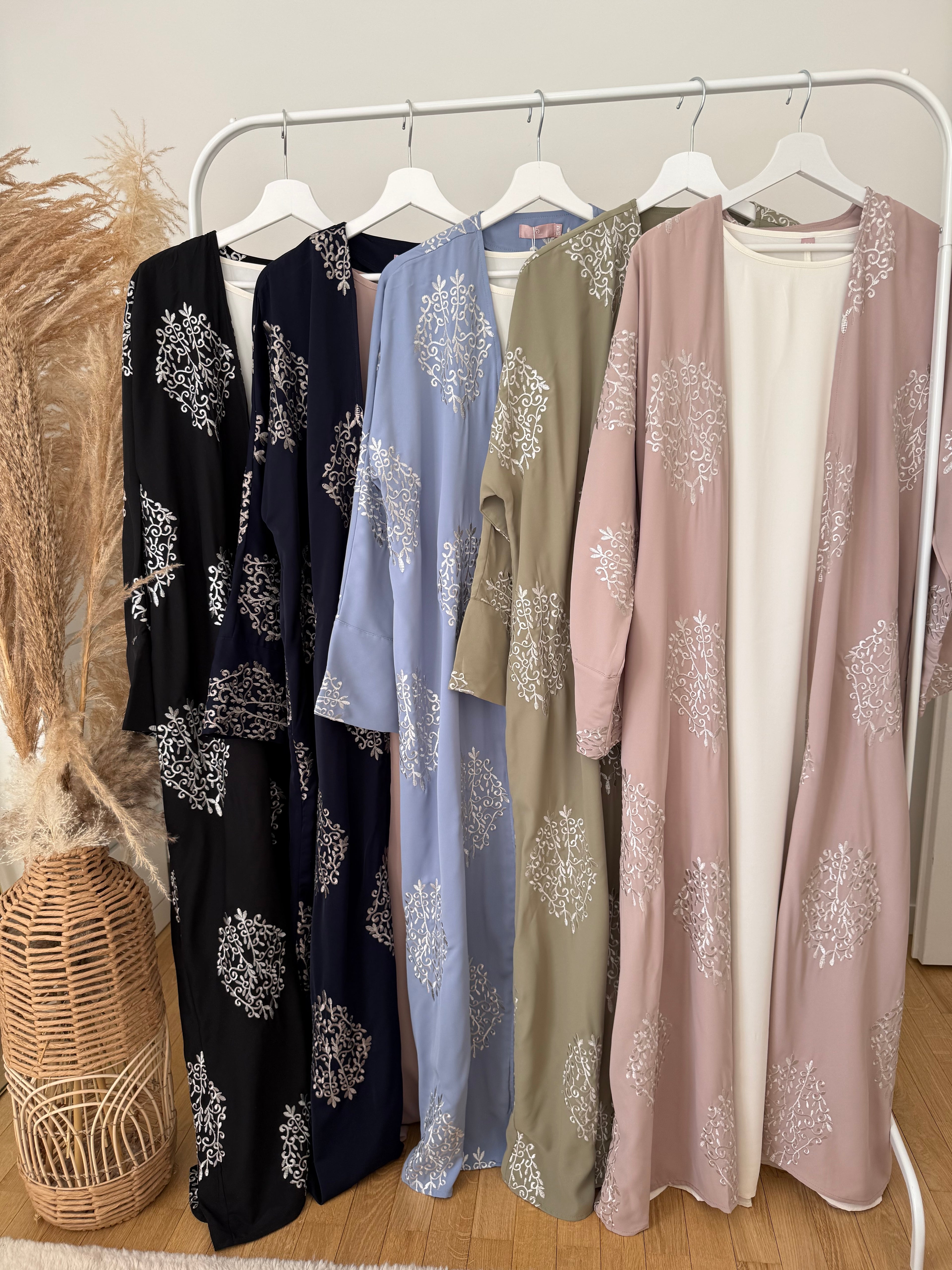 SET ABAYA KIMONO BALQIS