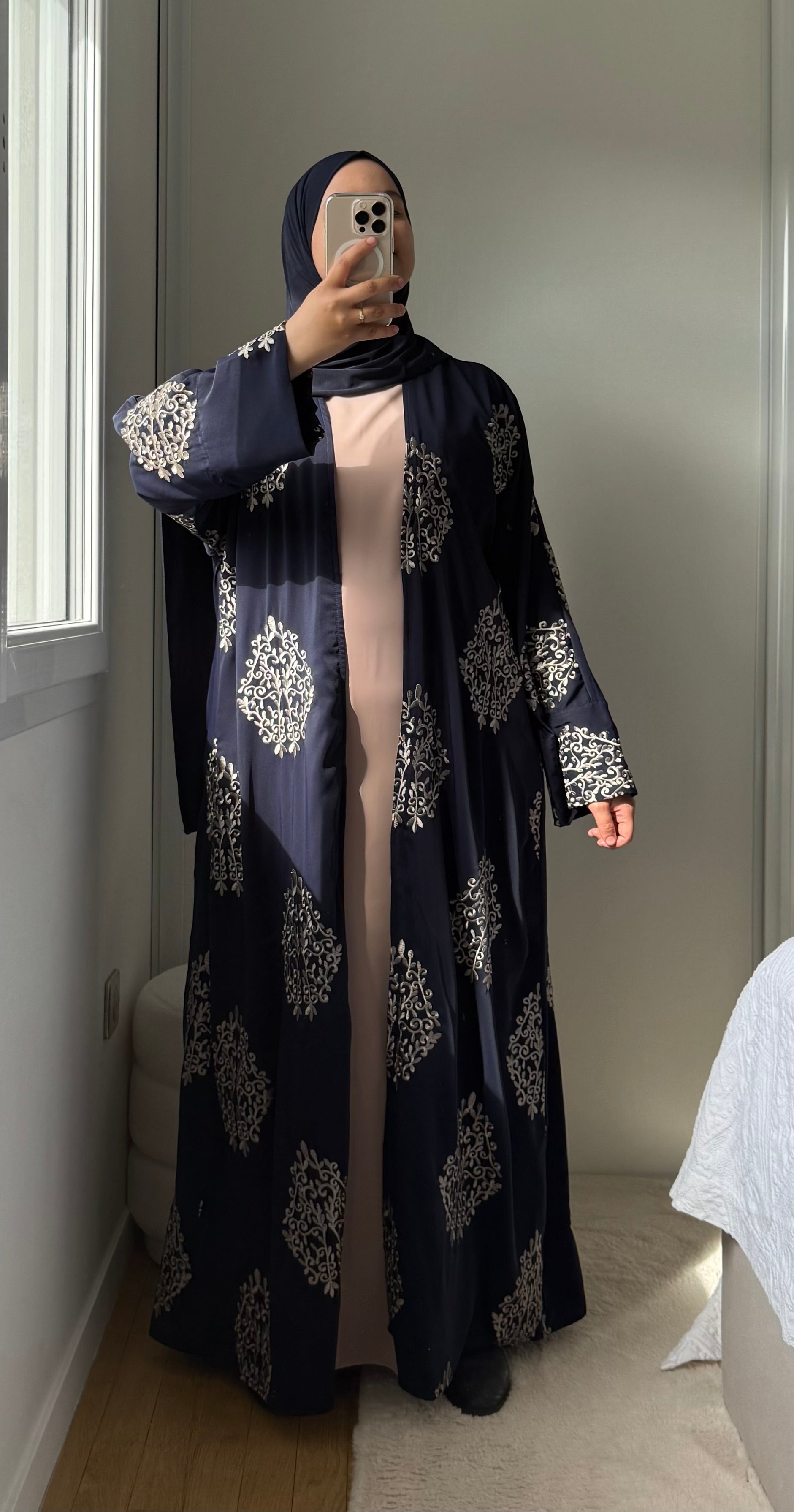 SET ABAYA KIMONO BALQIS