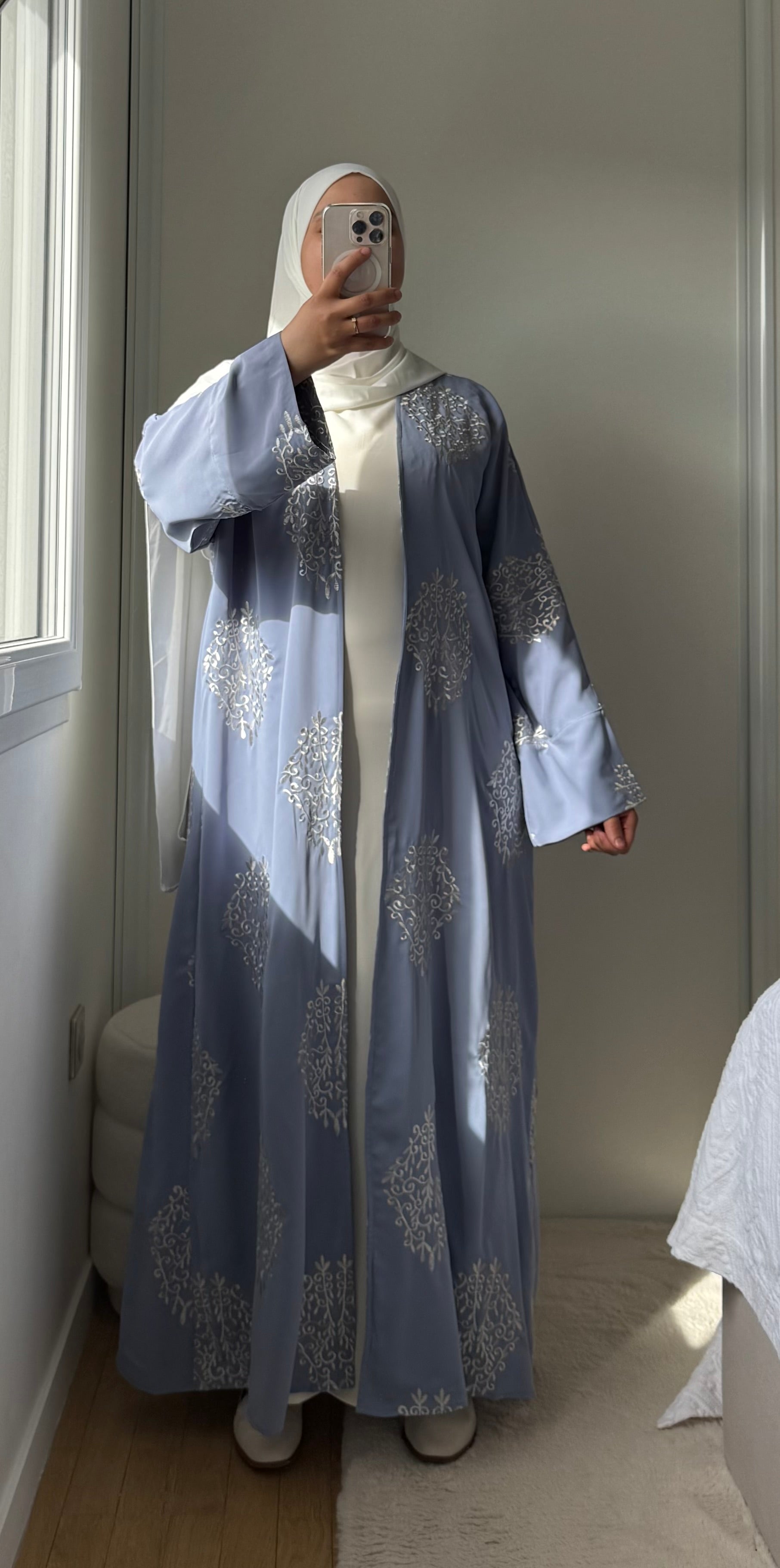 SET ABAYA KIMONO BALQIS