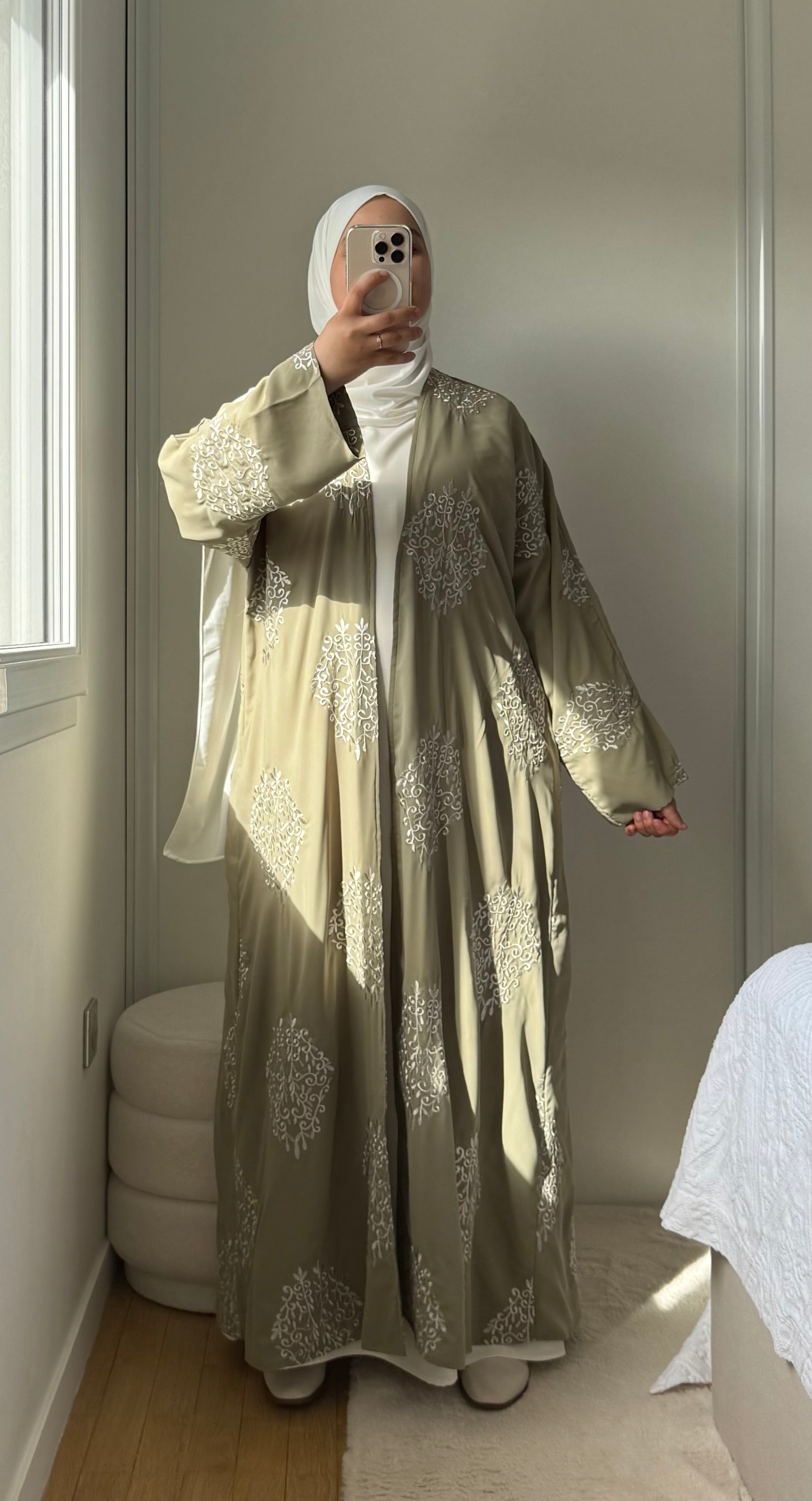 SET ABAYA KIMONO BALQIS