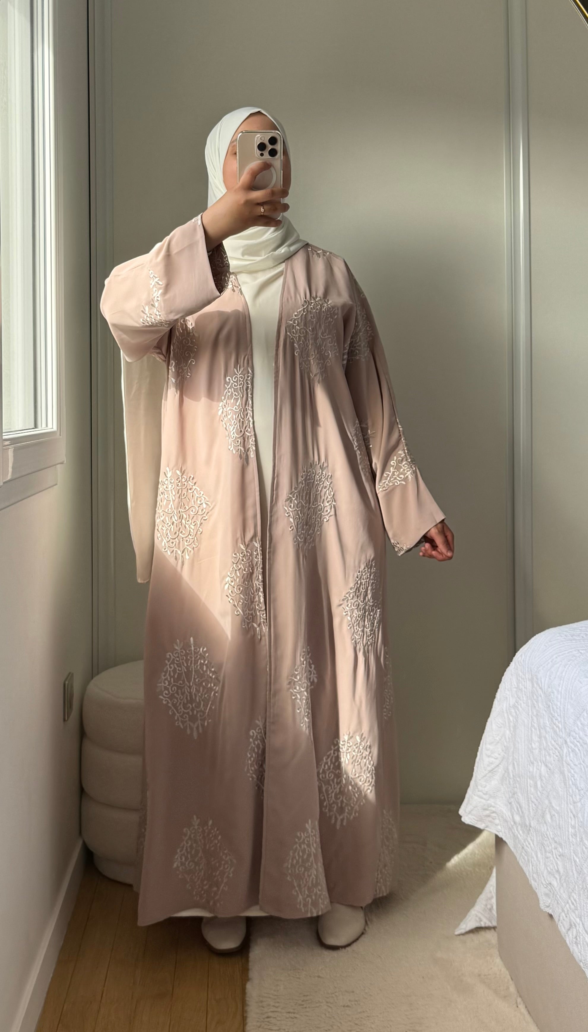 SET ABAYA KIMONO BALQIS