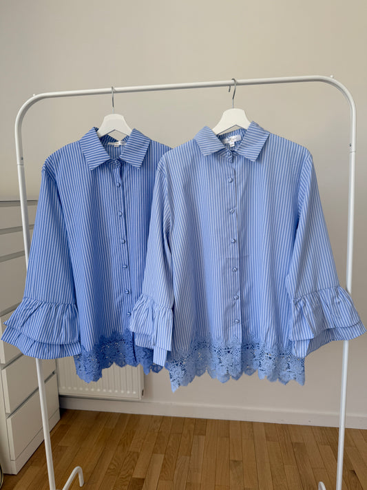 CHEMISE À VOLANTS SALOUA