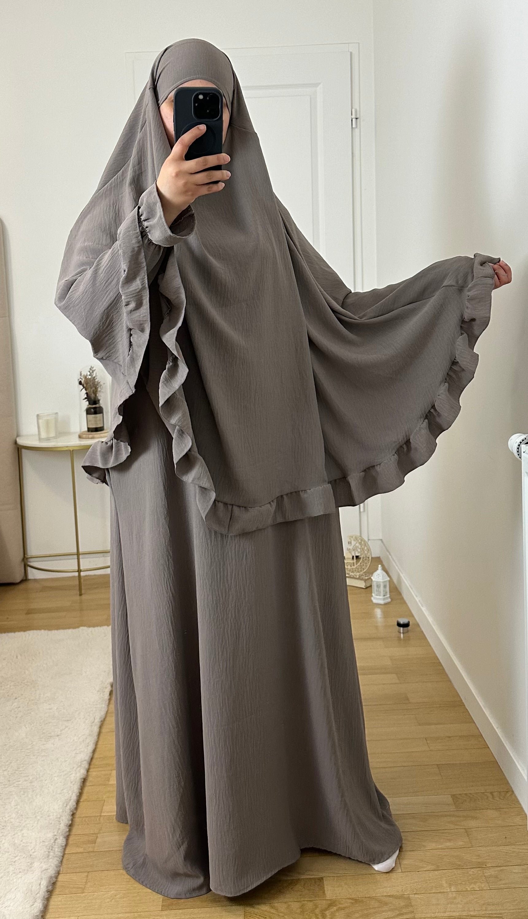 ENSEMBLE ABAYA MÈRE/FILLE AYA (VERSION MÈRE)