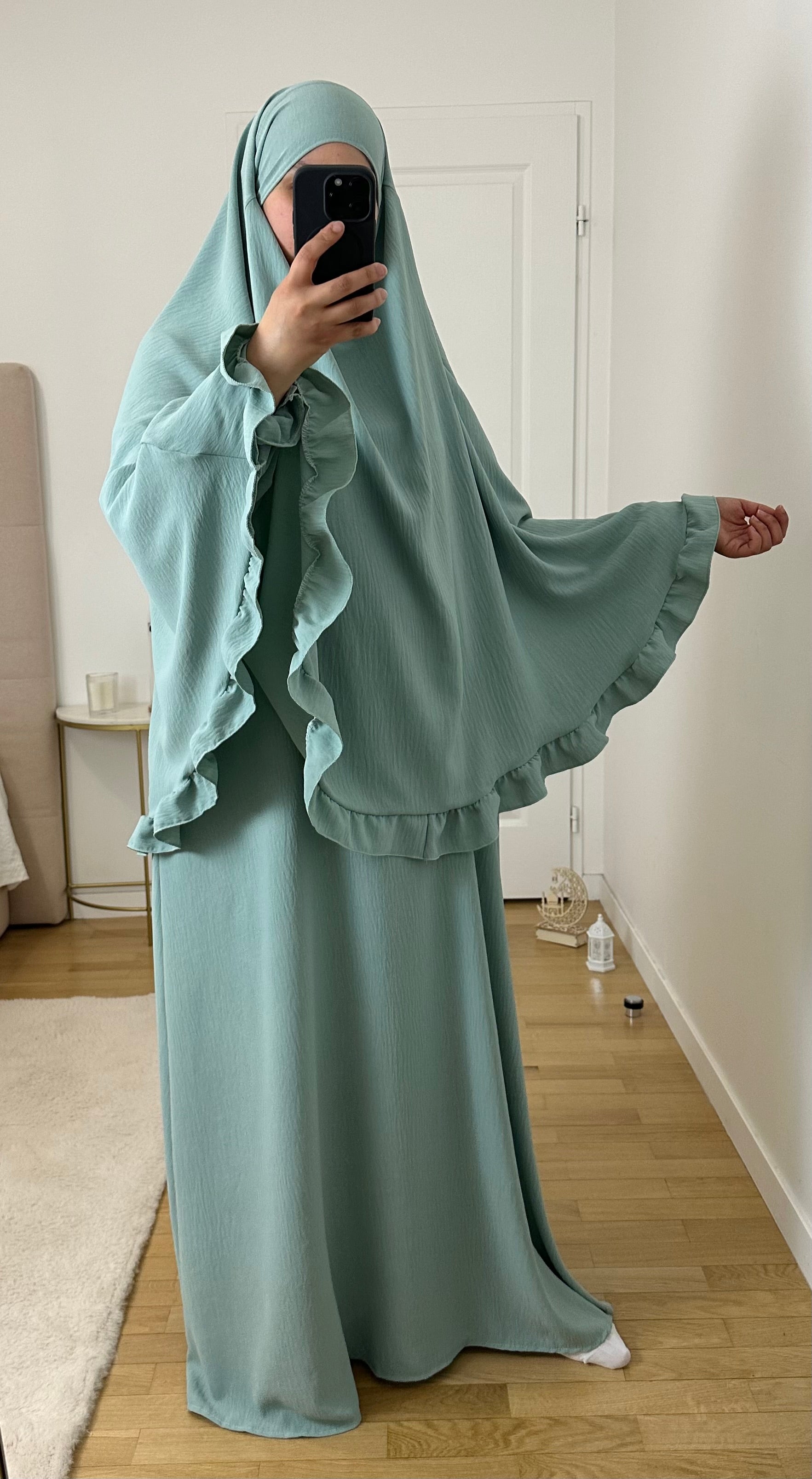 ENSEMBLE ABAYA MÈRE/FILLE AYA (VERSION MÈRE)